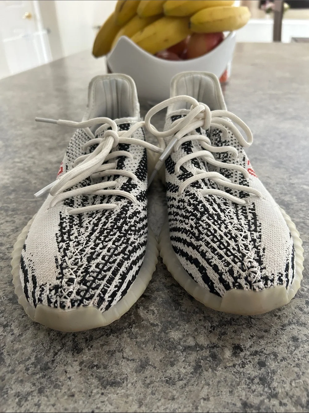 Adidas Yeezy 350 zebra - size 7.5 - Picture 2 of 6